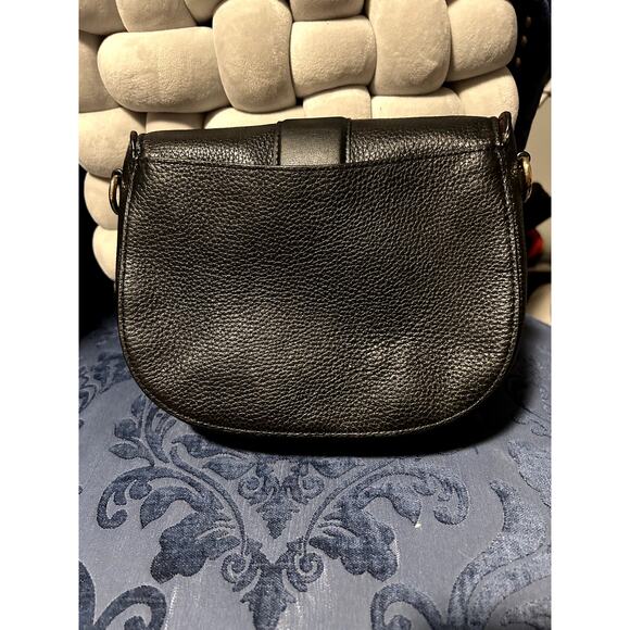 Coach Black Georgie Saddle Bag Crossbody - Picture 4 of 10